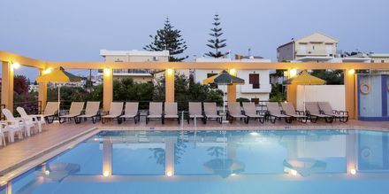 Poolen på hotel Nontas på Kreta, Grækenland