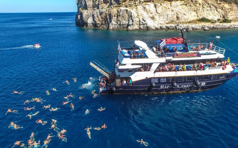 Oplev Lindos - bådtur fra Rhodos by