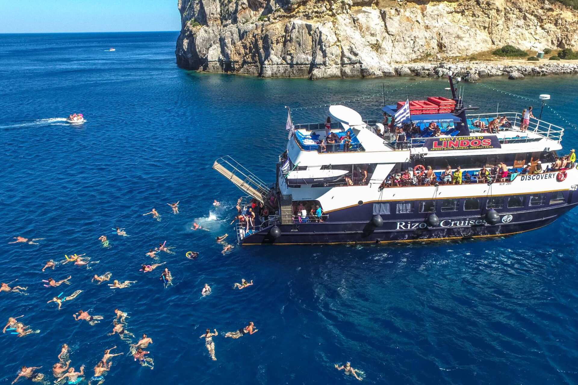 Oplev Lindos - bådtur fra Rhodos by