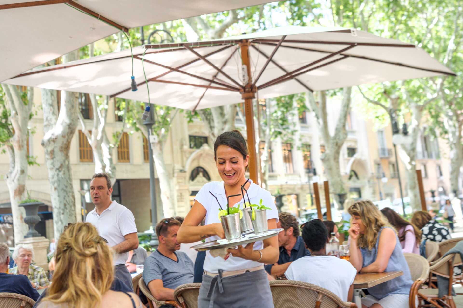 Hyggelige Palma by, Mallorca.