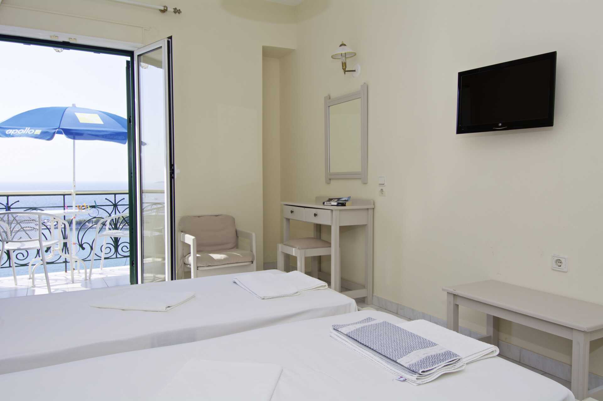 1-værelses lejlighed på hotel Panorama på Samos, Grækenland.