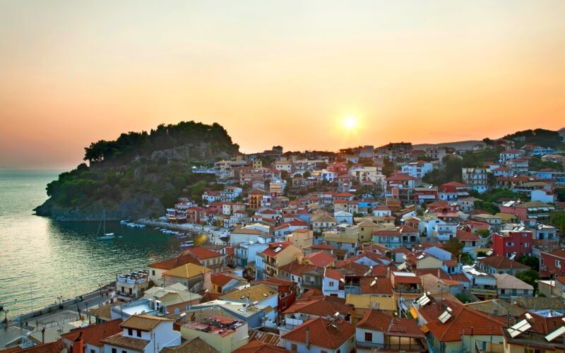 Parga by night - på egen hånd