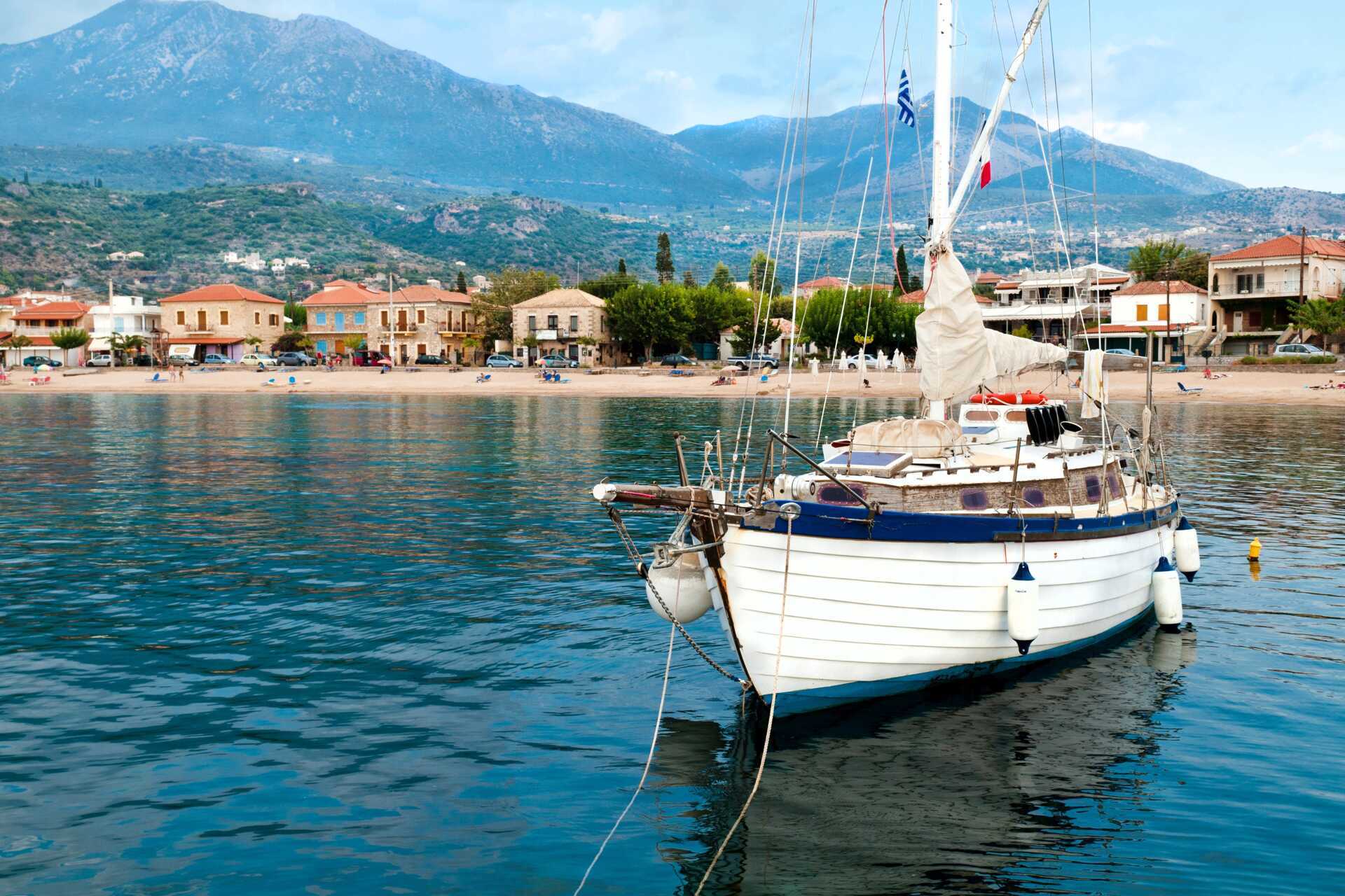 Kalamata på Peloponnes.