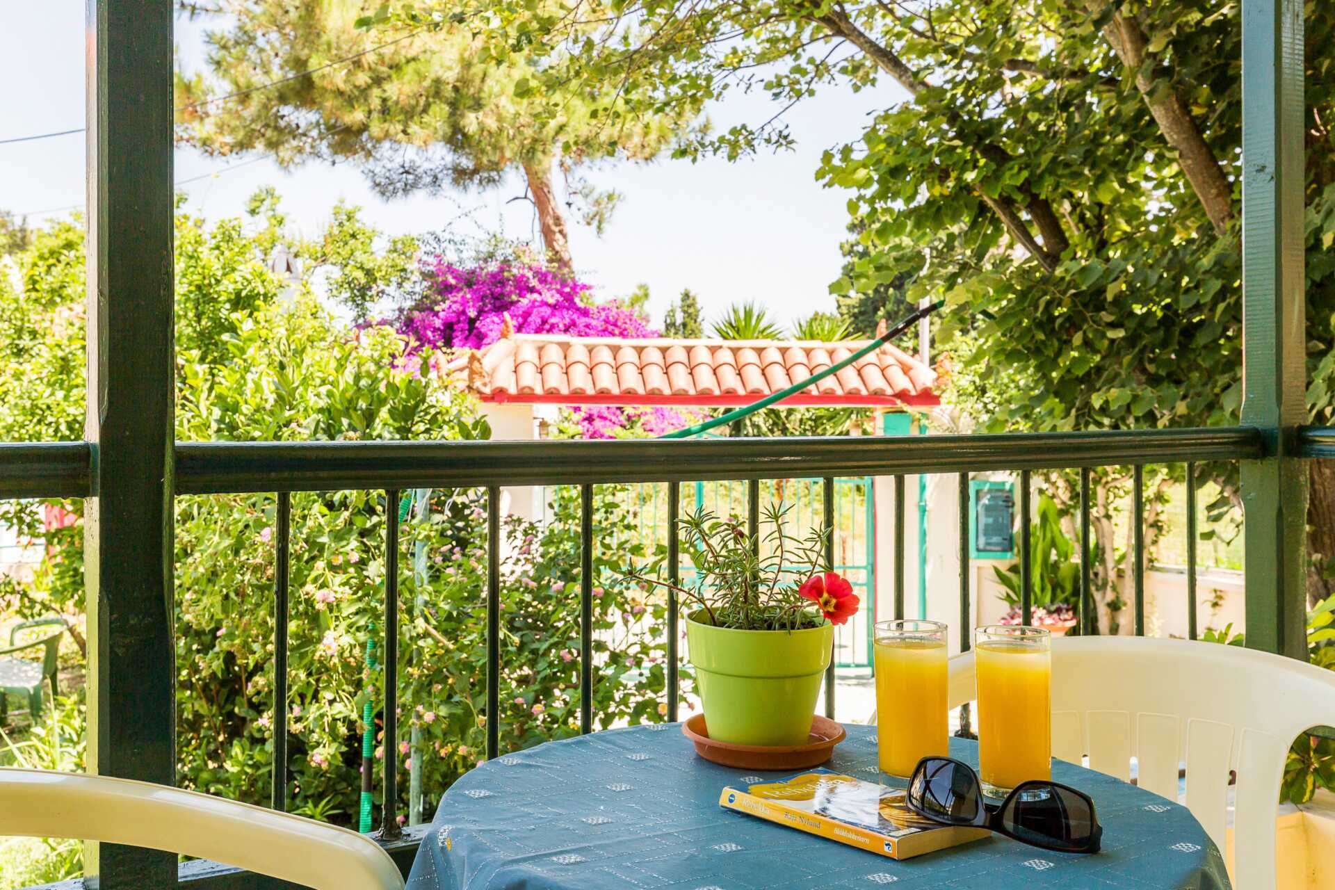 Pension Soula på Skopelos i Grækenland.