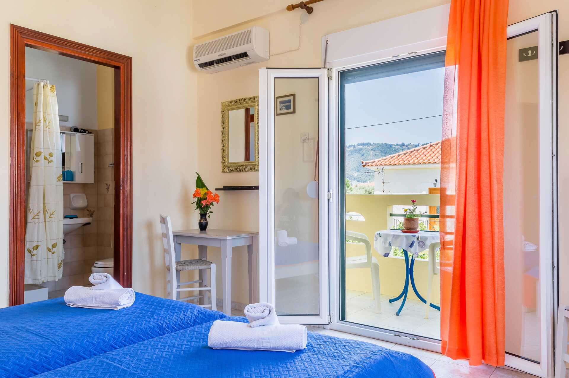 Pension Soula på Skopelos i Grækenland.