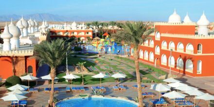 Pool på Hotel Alf Leila Wa Leila Waterpark i Hurghada.
