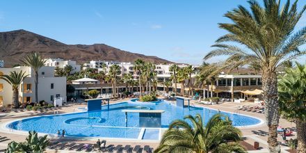Poolområde på Playitas Aparthotel, Fuerteventura.