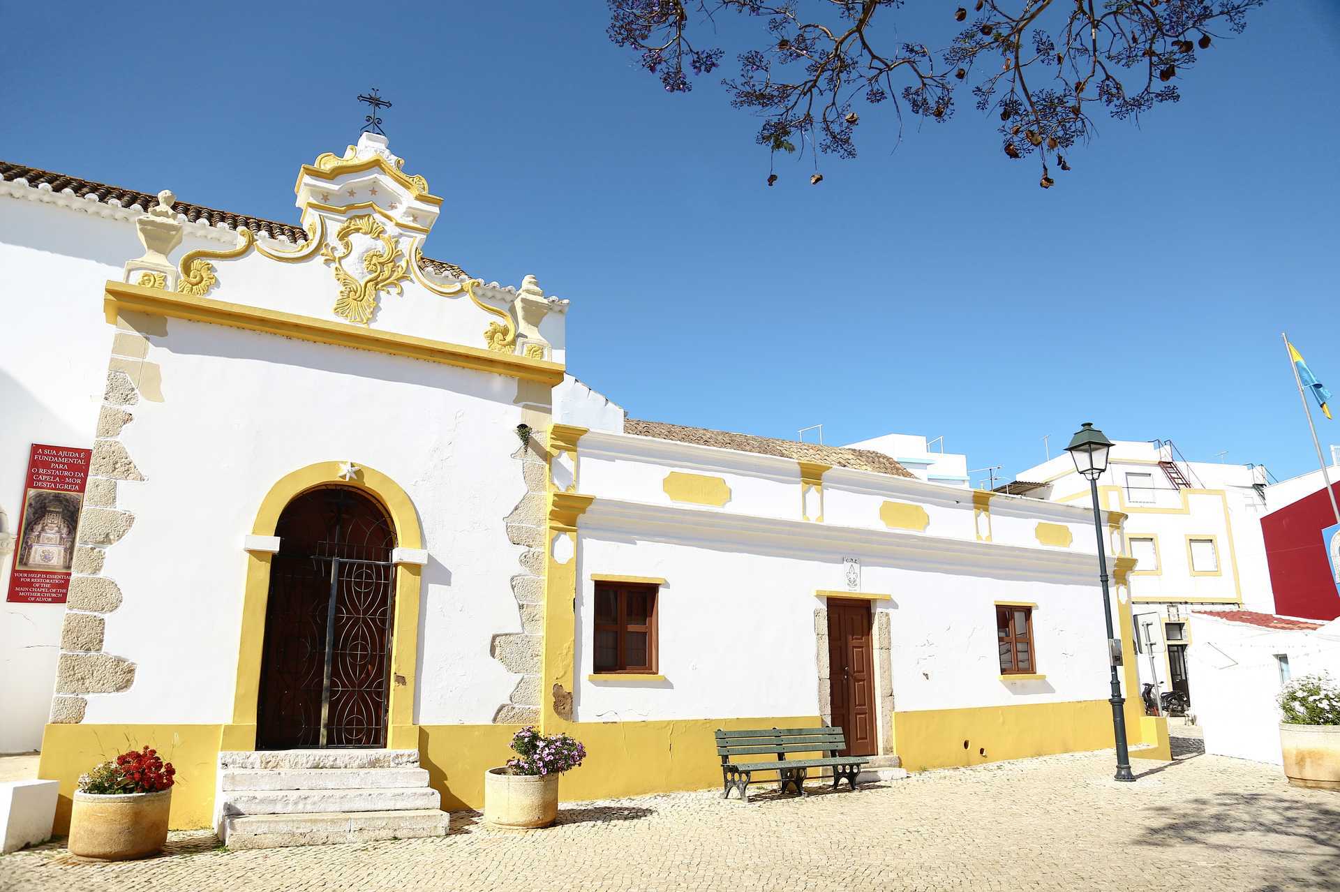 Portimao på Algarvekysten, Portugal.