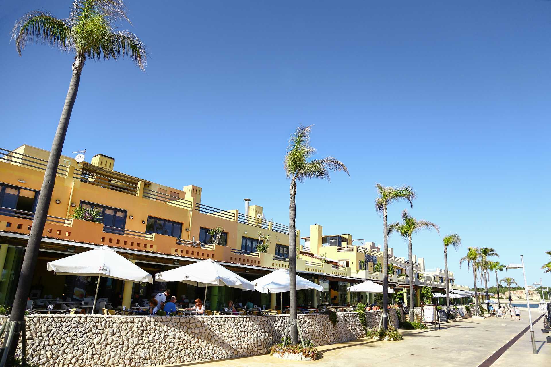 Portimao på Algarvekysten, Portugal.