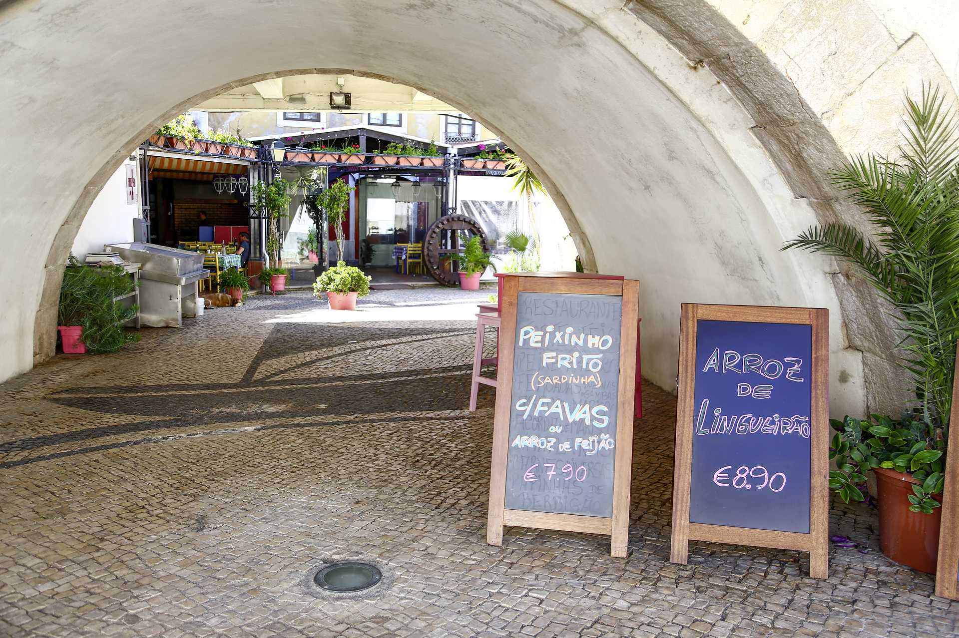 Portimao på Algarvekysten, Portugal.