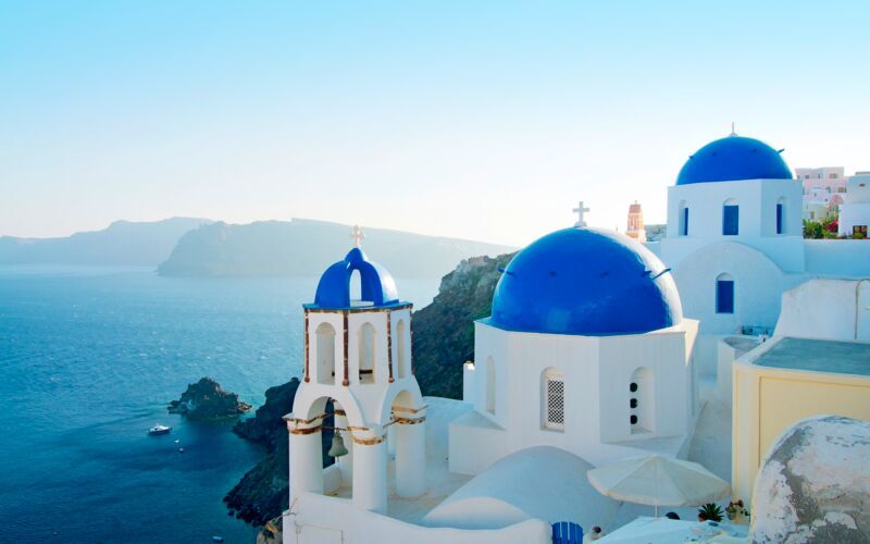 Smukke Santorini
