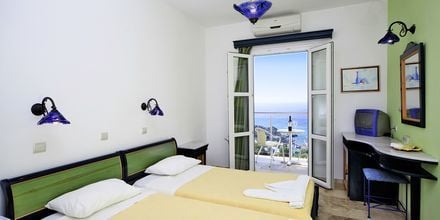 Dobbeltværelse på Hotel Princessa Riviera Resort på Samos, Grækenland.