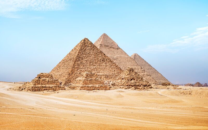 Pyramiderne og sfinksen