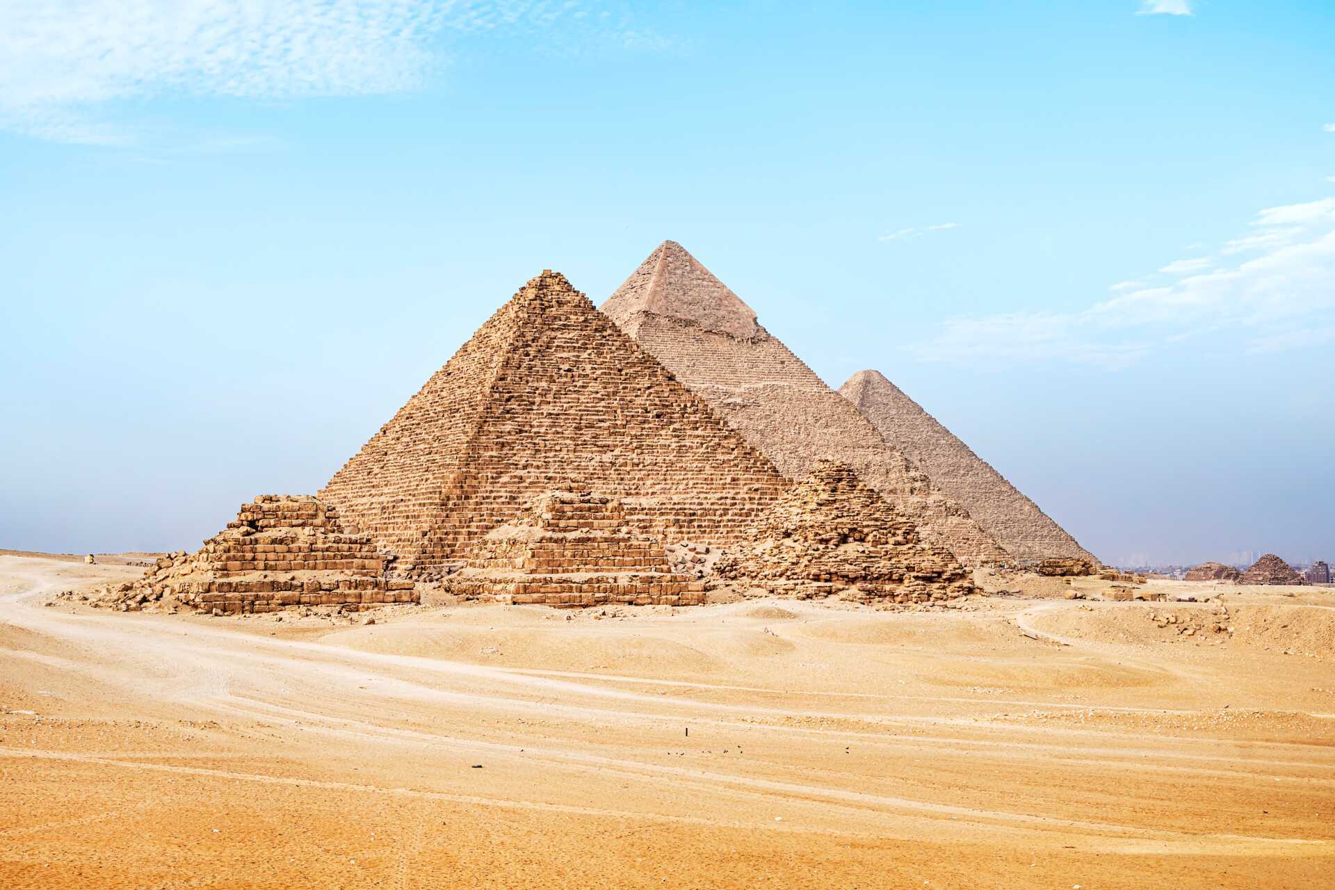 Pyramiderne og sfinksen