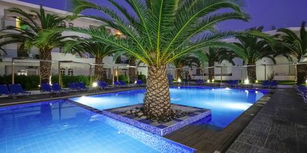 Pool på Hotel Rethymno Residence ved Rethymnon Kyst på Kreta, Grækenland.