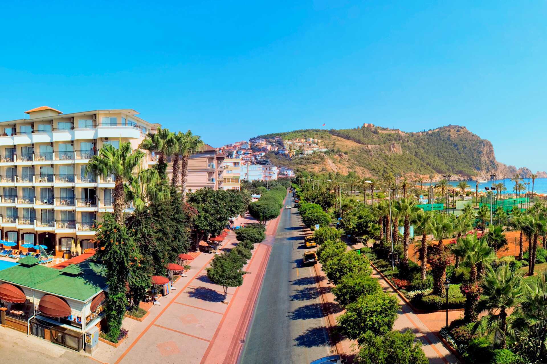 Hotel Riviera i Alanya, Tyrkiet.