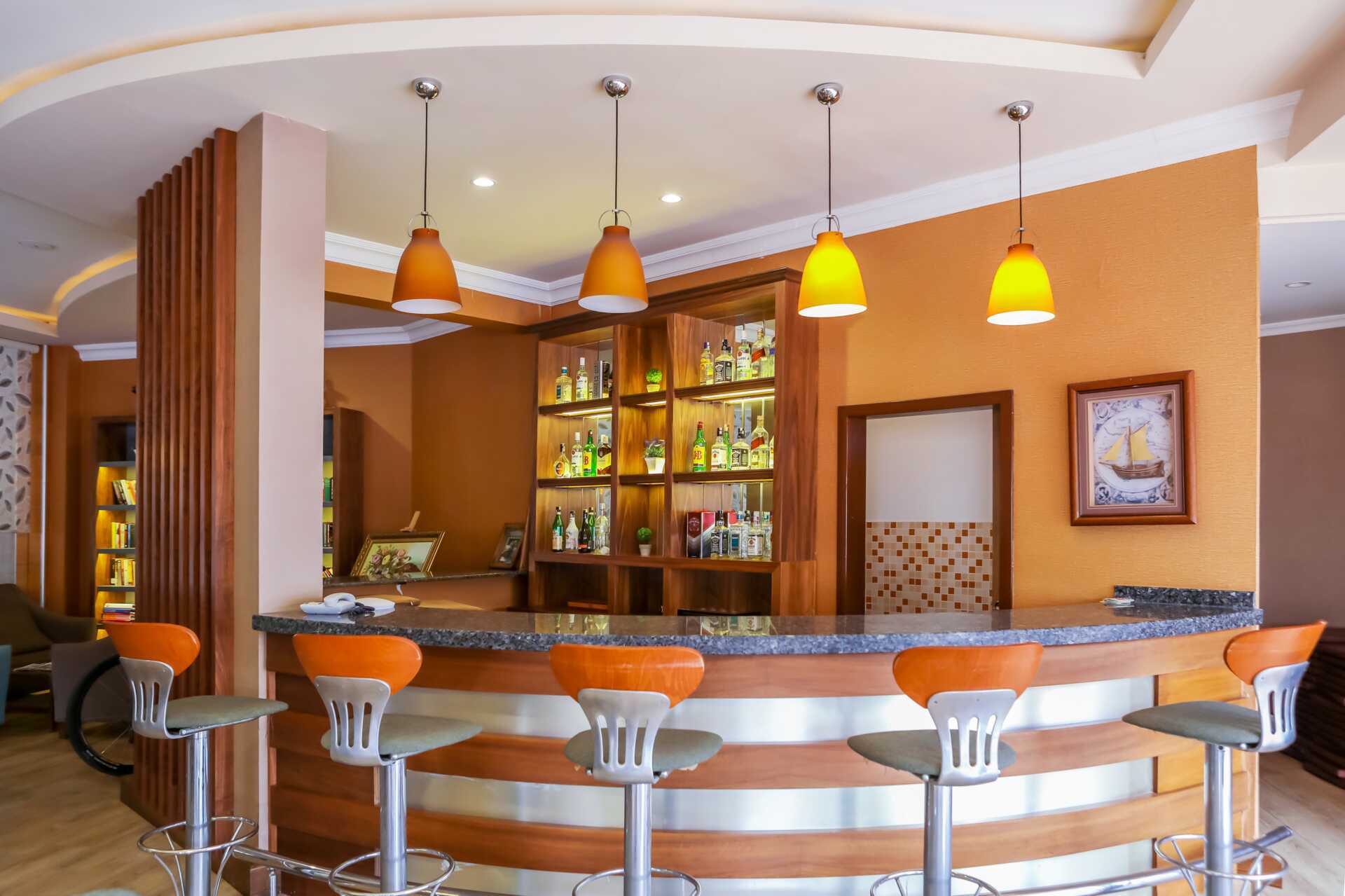 Lobbybar på hotel Riviera i Alanya, Tyrkiet.