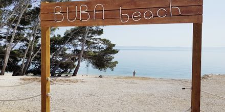 Stranden ved Apollo Mondo Family Romana i Kroatien.
