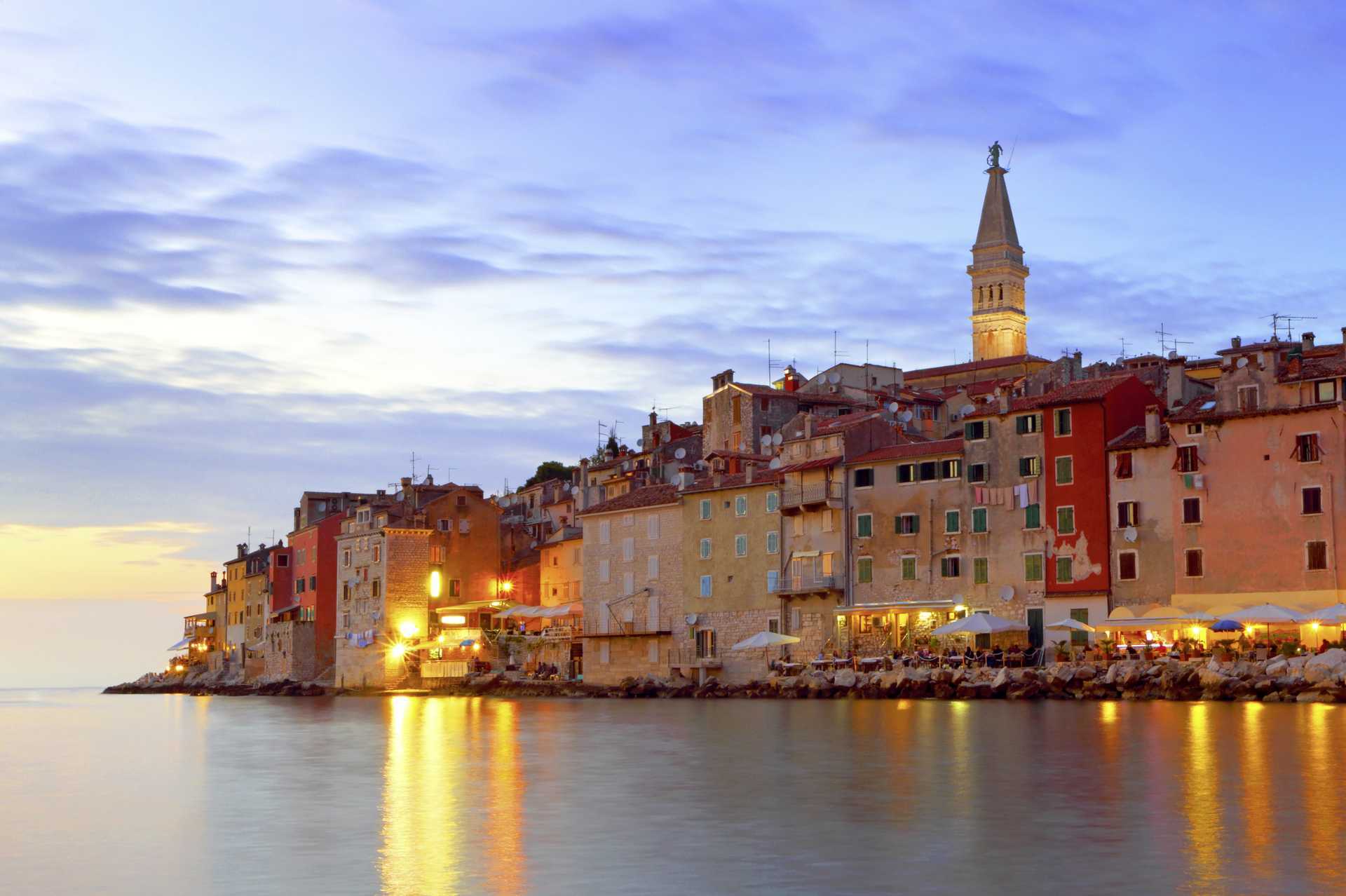 Rovinj i Istrien, Kroatien.