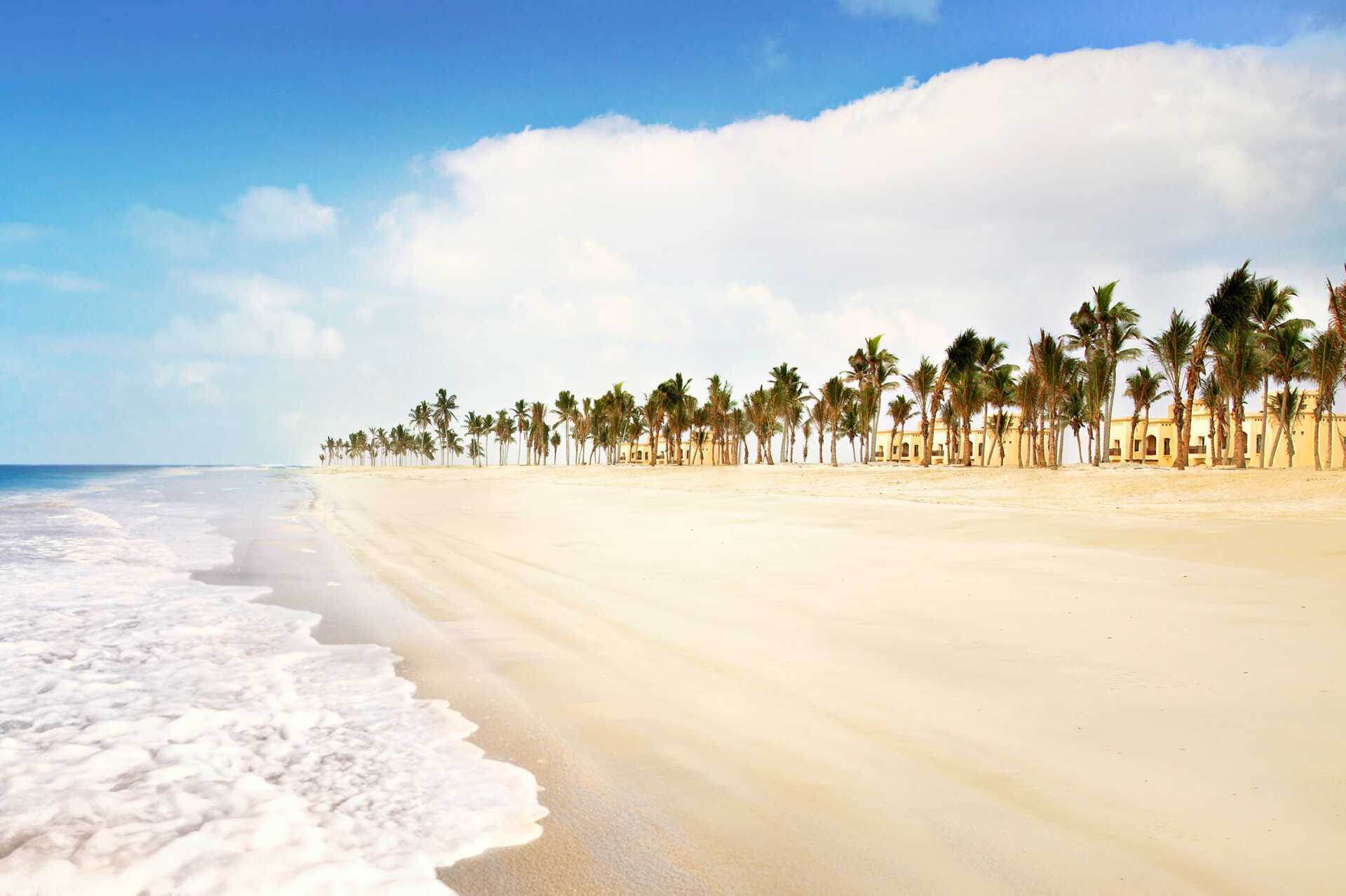 Stranden ved Salalah Rotana Resort, Oman