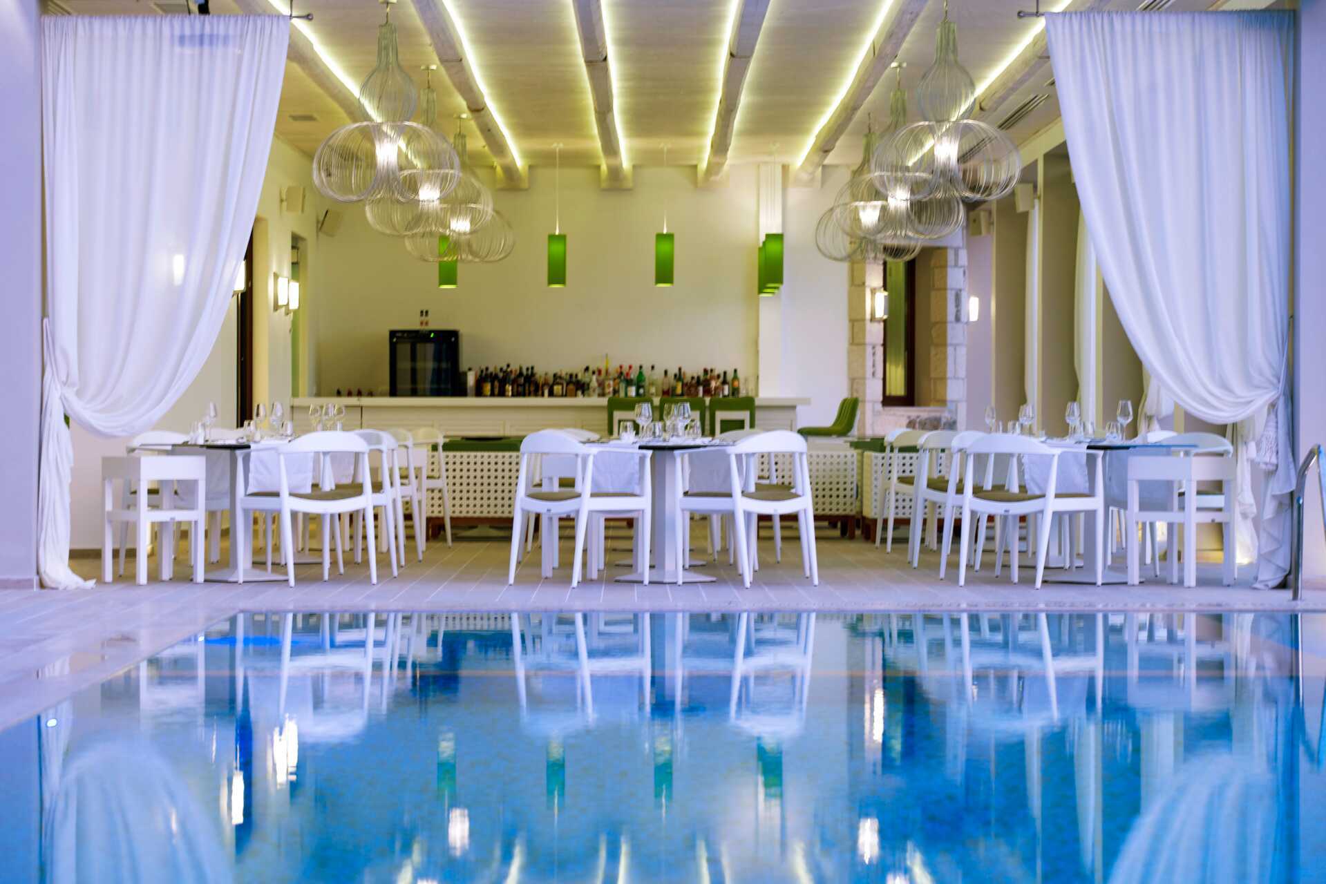 Restaurant på Salvator Hotel Villas & Spa i Parga, Grækenland.