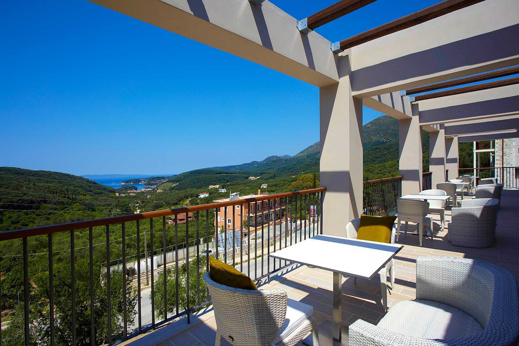 Bar på Salvator Hotel Villas &amp; Spa i Parga, Grækenland.