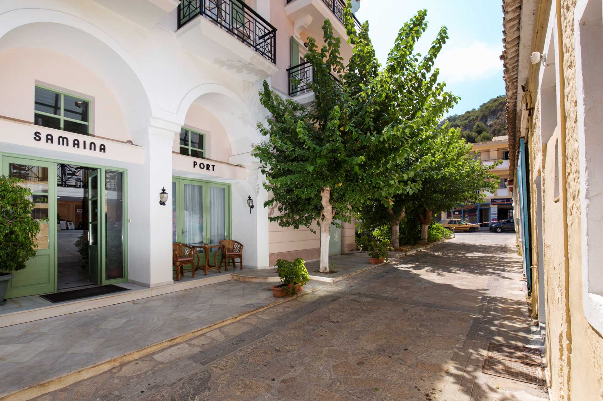 Hotel Samaina Port i Karlovassi på Samos