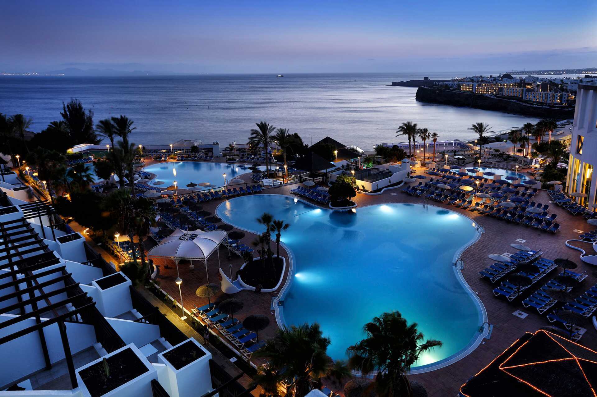 Hotel Sandos Papagayo Beach Resort på Lanzarote, De Kanariske Øer