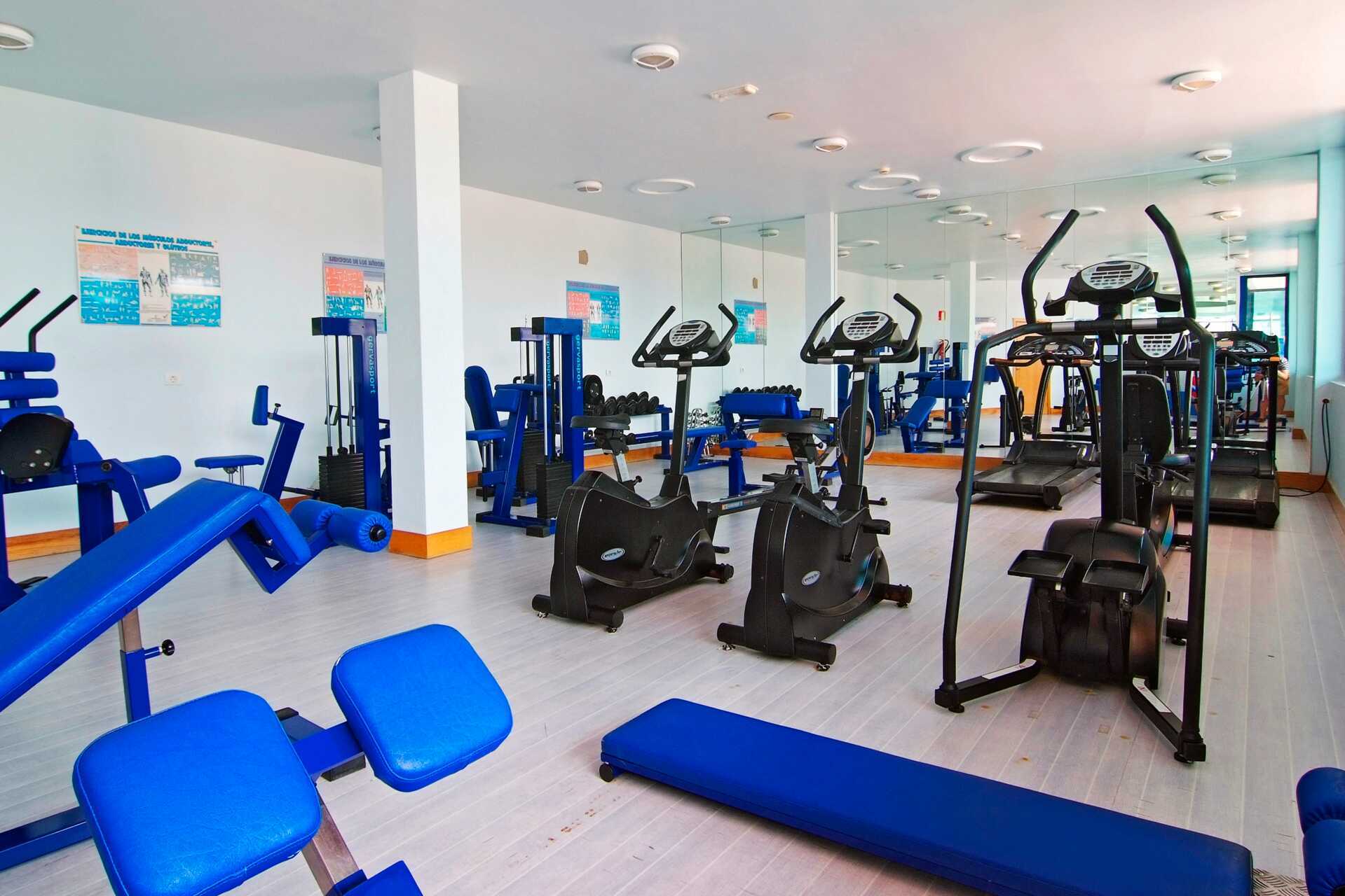 Fitness på Hotel Sandos Papagayo Beach Resort på Lanzarote, De Kanariske Øer