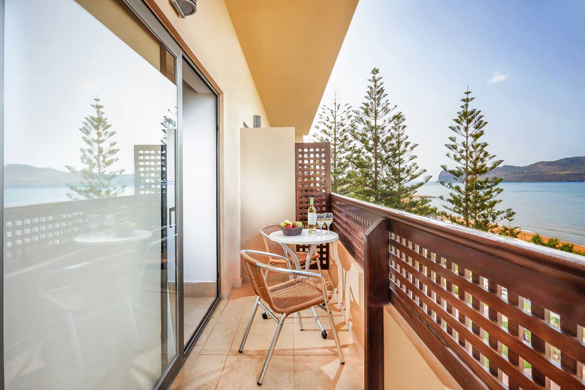 Dobbeltværelse med havudsigt