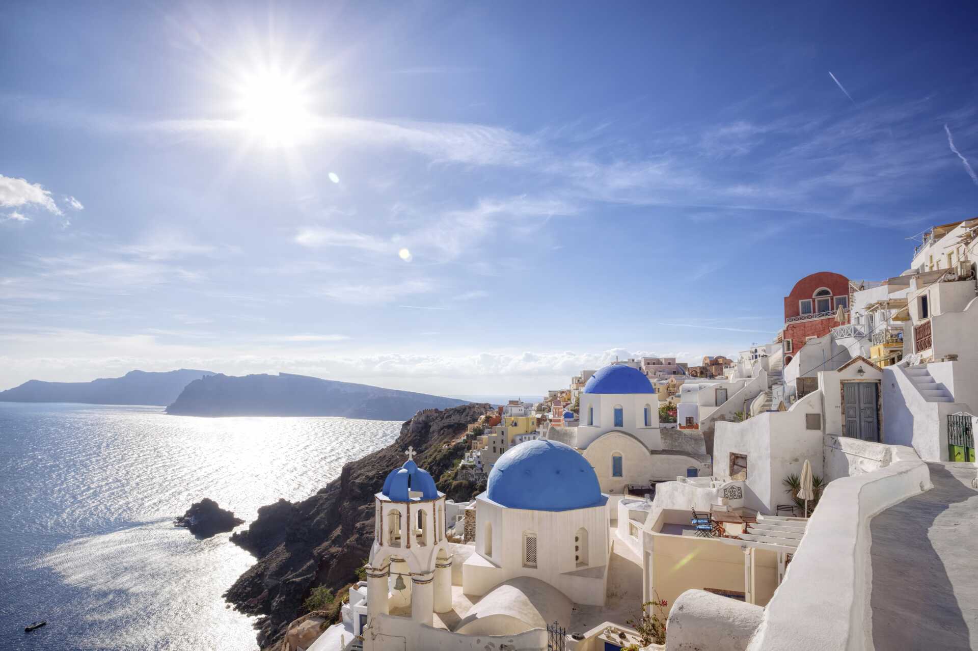 Santorini, Grækenland.