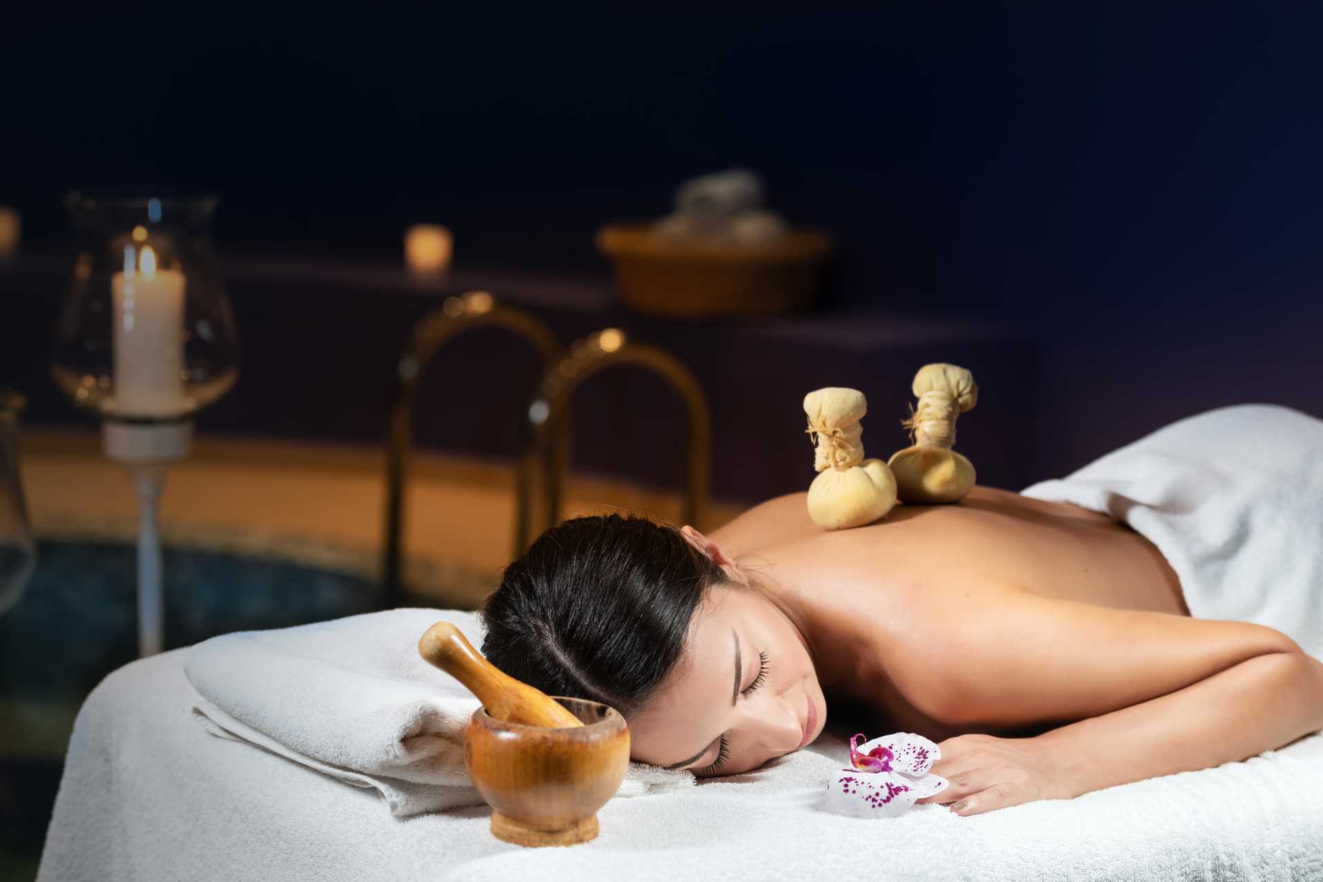 Spa på Santorini Kastelli Resort i Santorini, Grækenland.