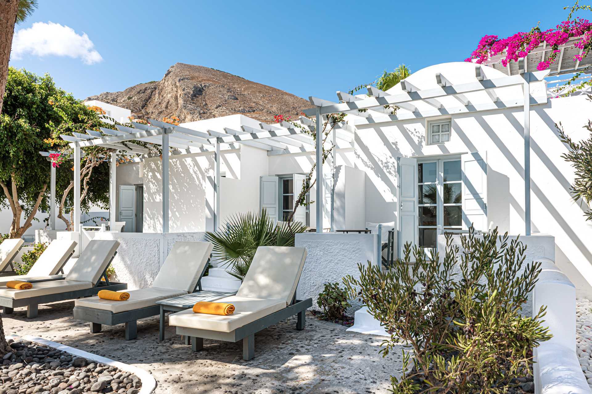 Santorini Kastelli Resort i Santorini, Grækenland.