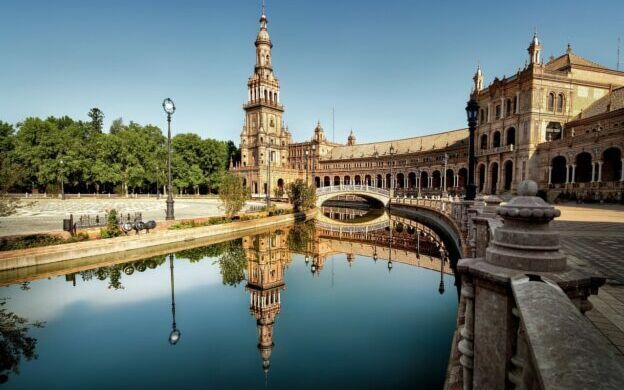 Sevilla og Real Alcazar-paladset