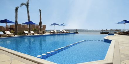 Poolområdet på Hotel Shams Prestige Abu Soma i Soma Bay, Egypten.