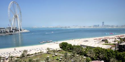 Stranden ved Sheraton Jumeirah Beach Resort i Dubai, De Forenede Arabiske Emirater.