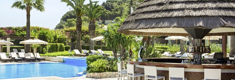 Poolbar på hotel Sheraton Rhodes Resort på Rhodos, Grækenland