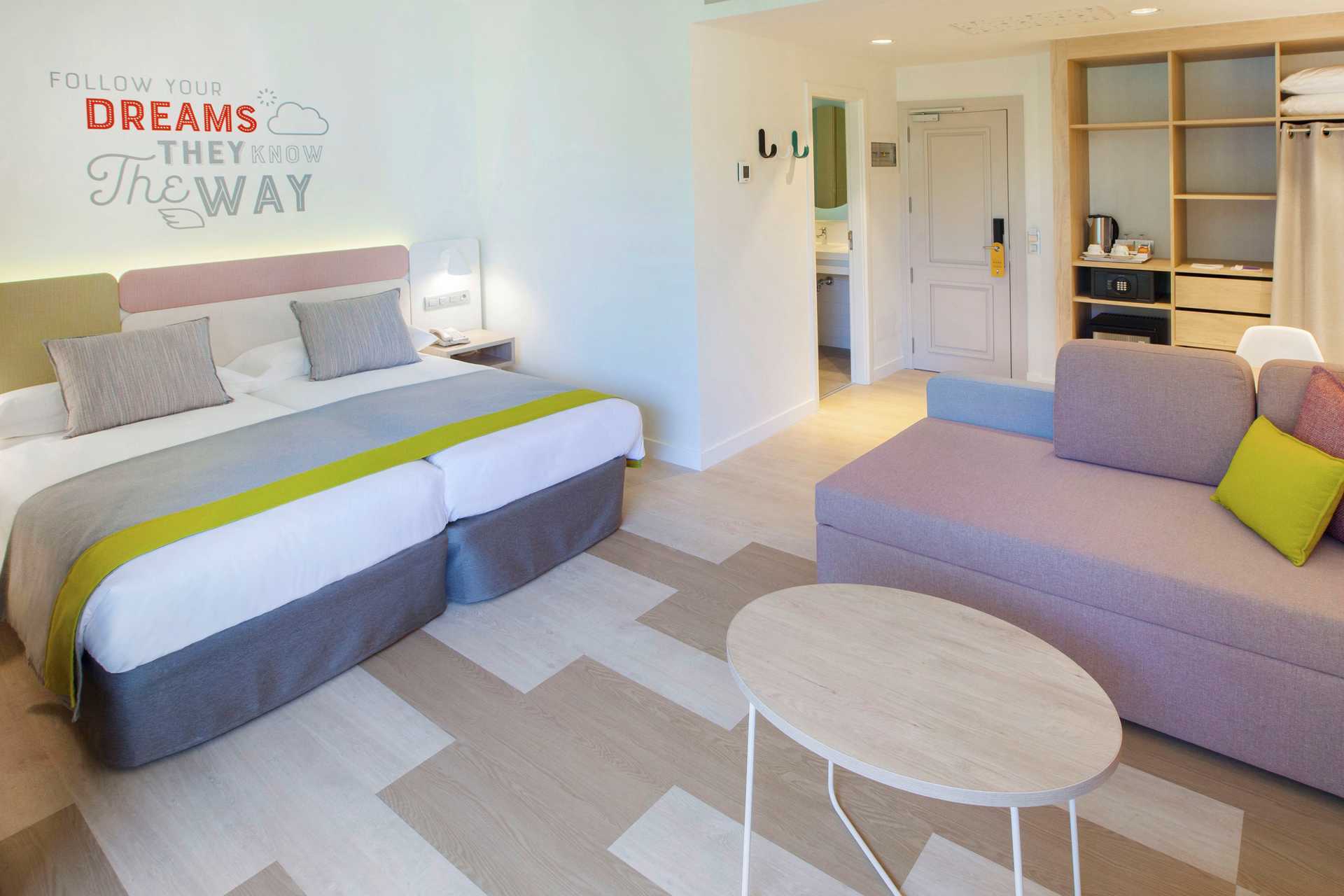 Skitsebillede - dobbeltværelse