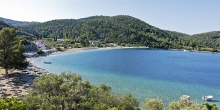 Panormos på Skopelos, Grækenland.