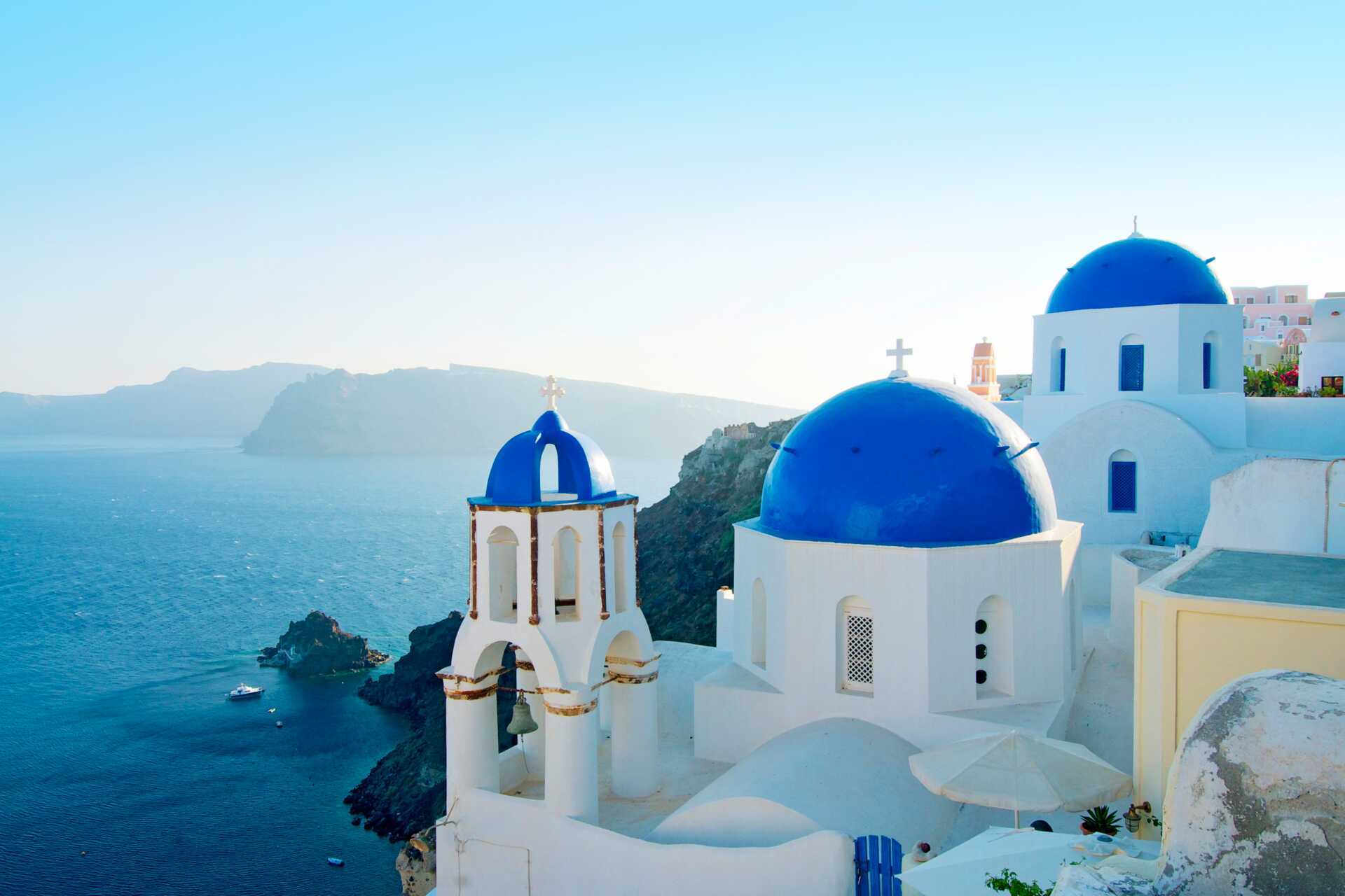 Smukke Santorini