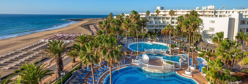 Poolområdet på Hotel Sol Lanzarote i Puerto del Carmen, Lanzarote