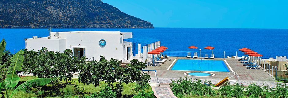 Hotel Sound of The Sea på Karpathos, Grækenland.