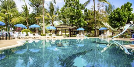 Poolområde på Hotel Southern Lanta Resort, Thailand.