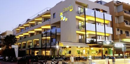 Hotel Steris i Rethymnon by på Kreta, Grækenland.