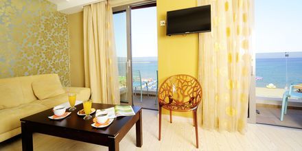 2-værelses lejlighed superior på Hotel Steris i Rethymnon by på Kreta, Grækenland.