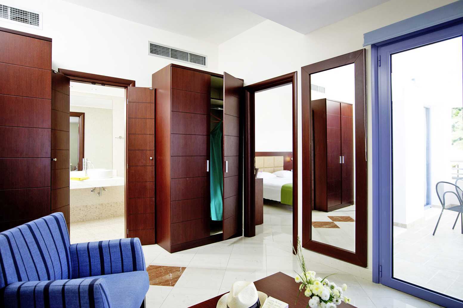 Suite på hotel Porto Galini, Lefkas.