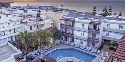 Poolområde på Hotel Summer Dream på Kreta, Grækenland.