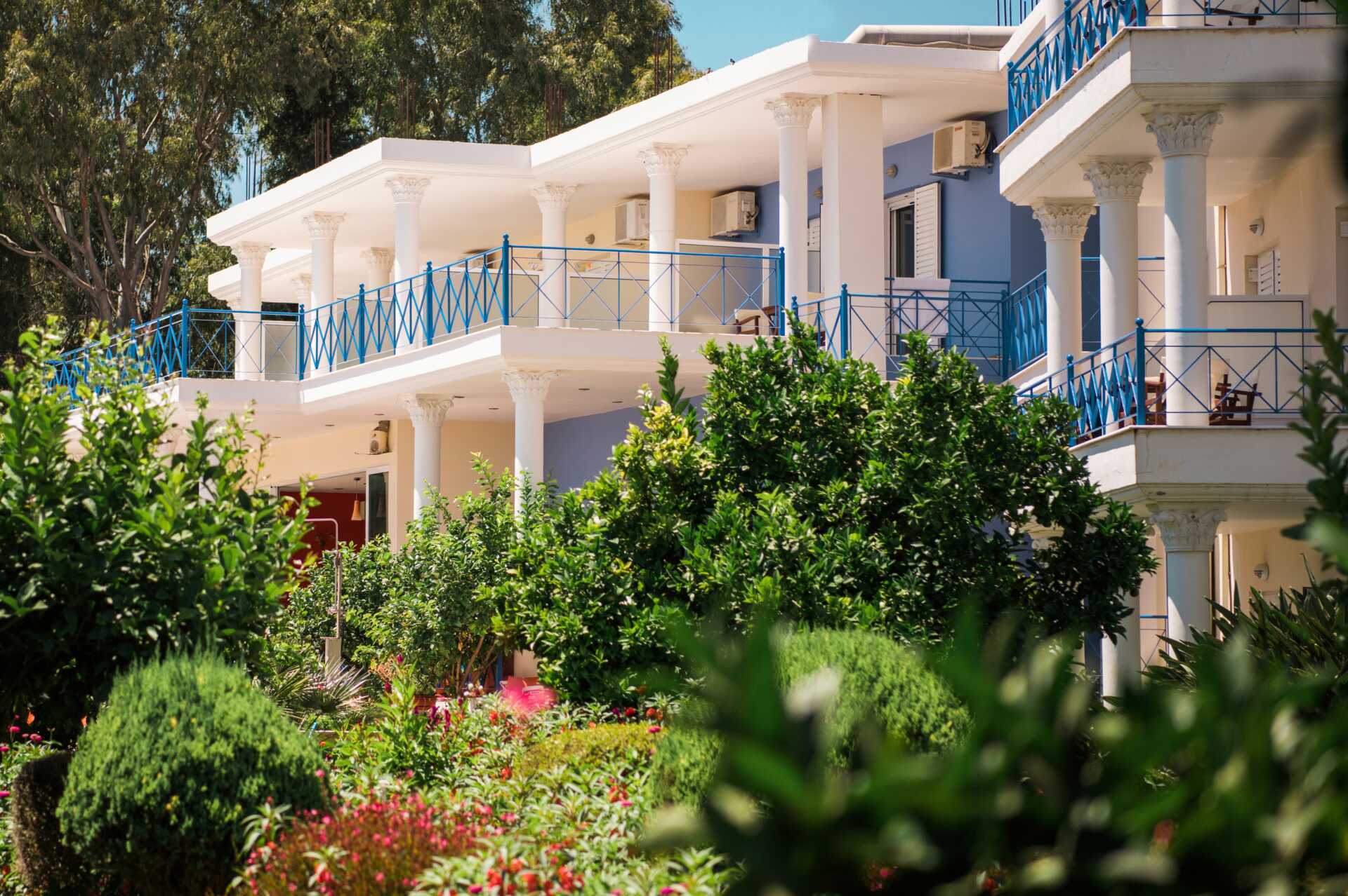 Hotel Paradise Ammoudia i Ammoudia, Grækenland.