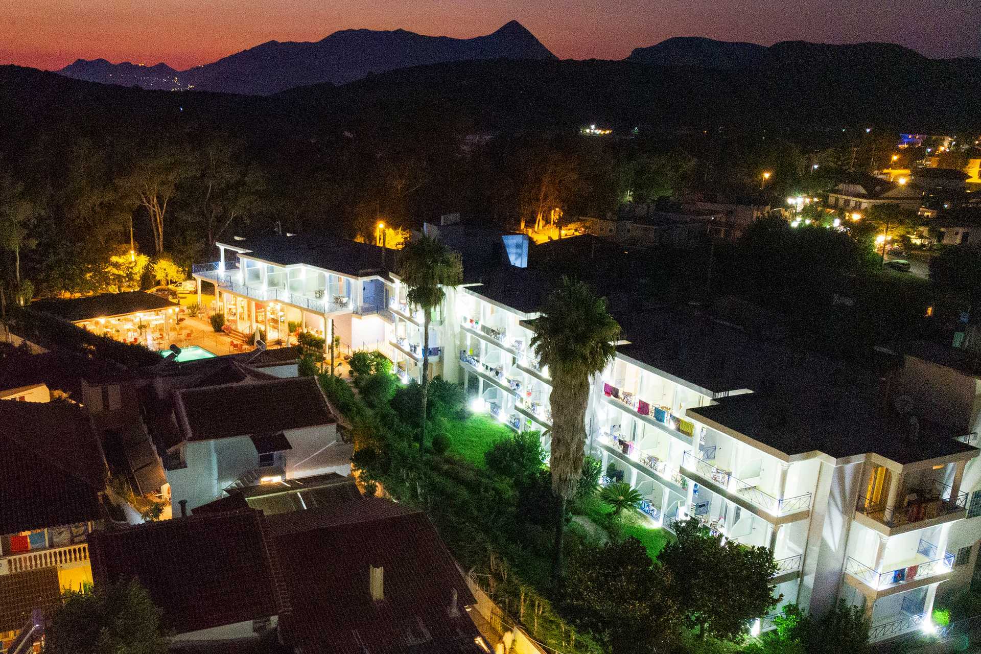 Hotel Paradise Ammoudia i Grækenland.