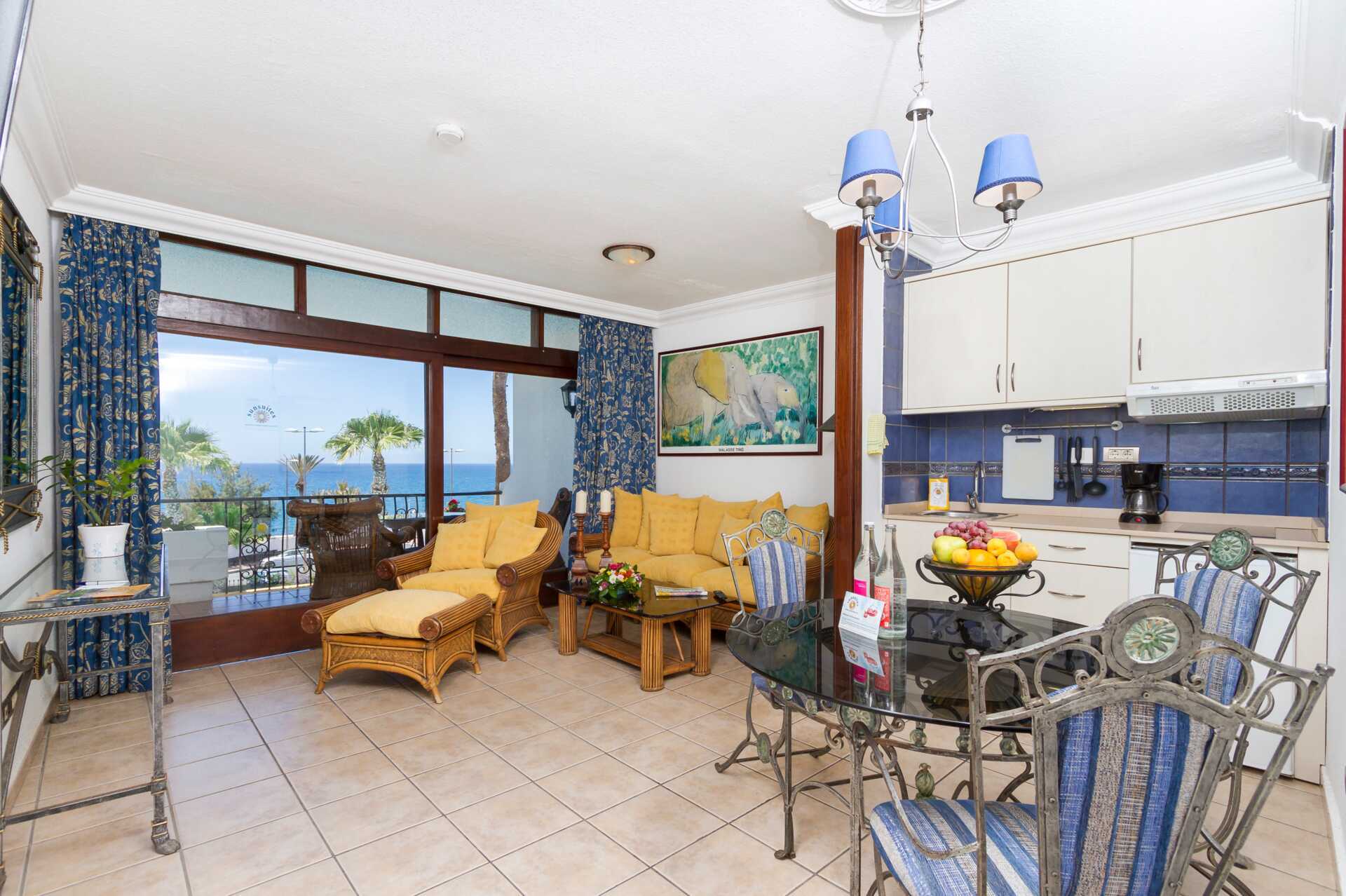 2-værelses lejlighed superior på Sunsuites Carolina, Gran Canaria, De Kanariske Øer.
